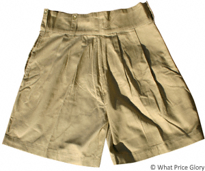 UK Khaki Drill Shorts, 1941 pattern